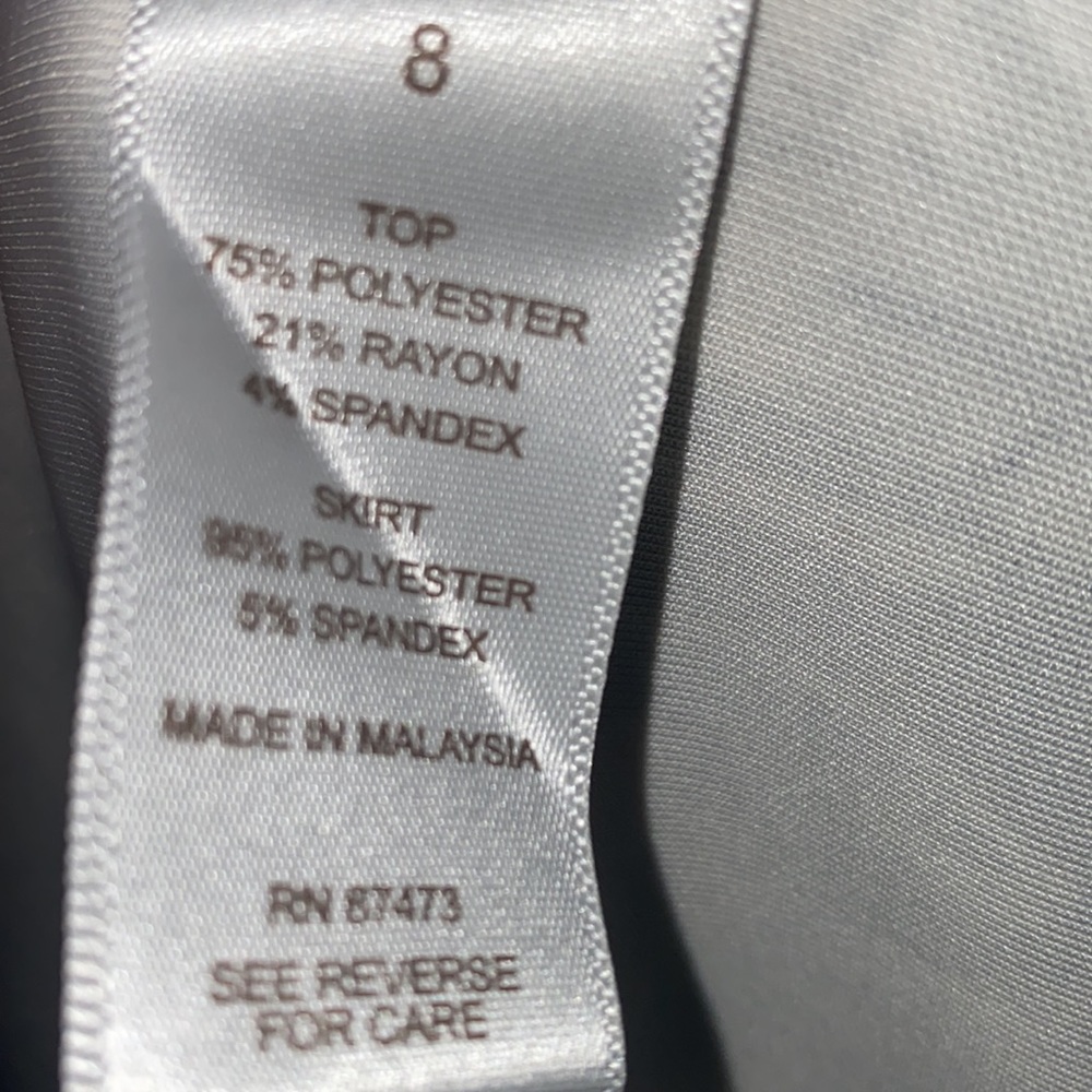 Established 1962 dark blue dress - Picture 6 of 6